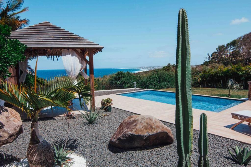 Villa Manika Vue Mer Le Moule Exterior foto