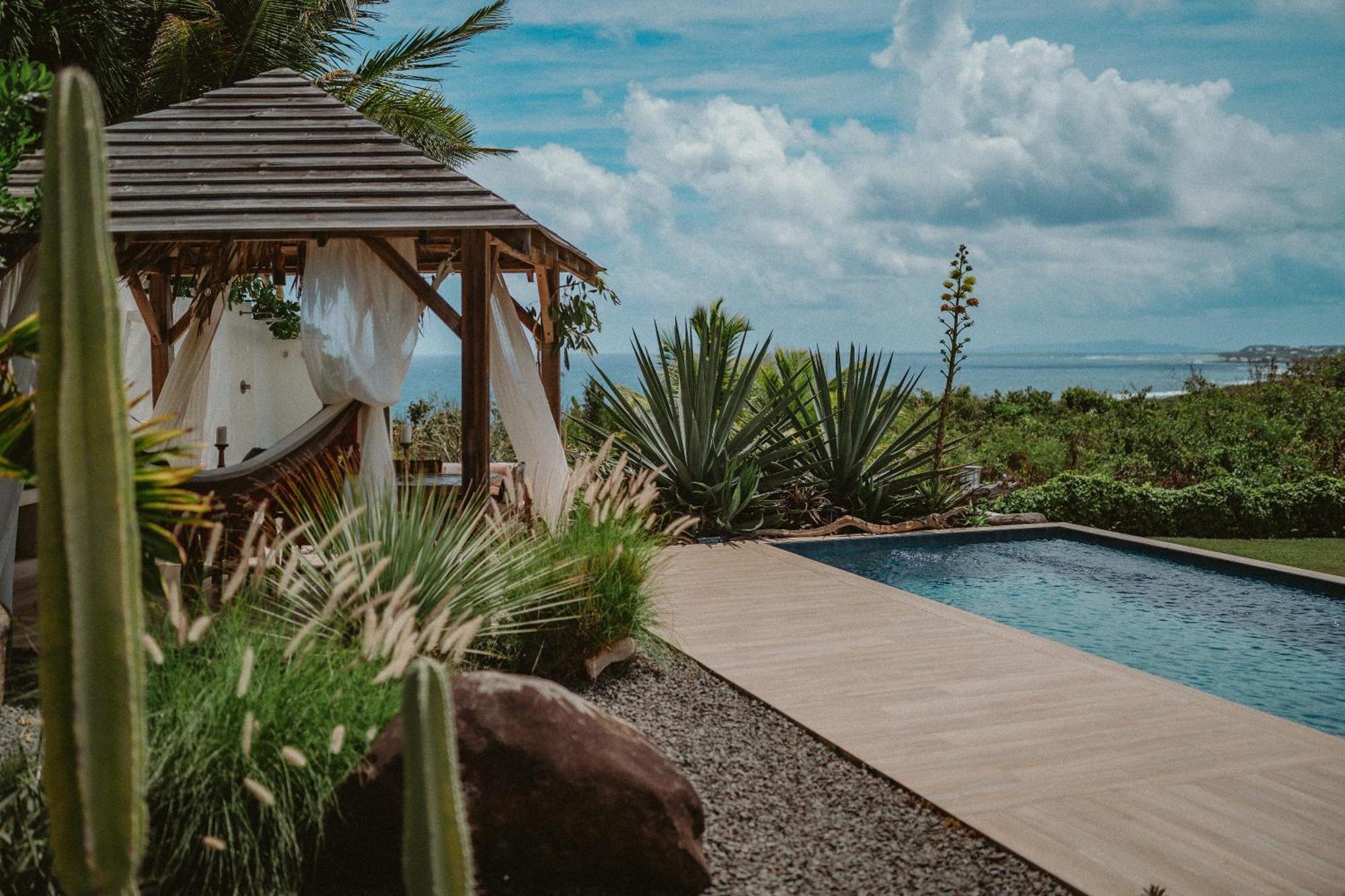 Villa Manika Vue Mer Le Moule Exterior foto